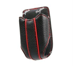 Picture of Naztech Cabrio Case Small Flip Phones (Black / Red)